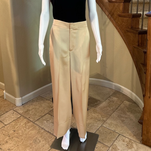 Helmut Lang  Double Satin High Waist Pants - Picture 1 of 7
